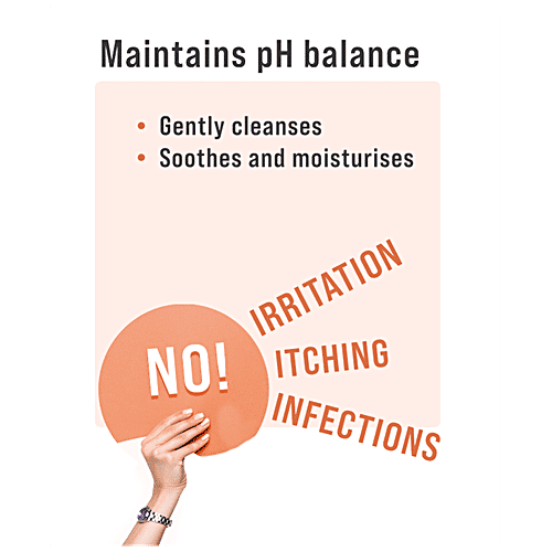 SIRONA Foaming Intimate Wash with Apple Cider Vinegar for Men & Women | pH Balanced Hygiene Wash, 100 ml  No Parabens & Mineral Oil