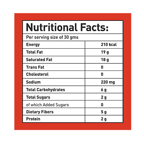 BLUFF Roasted Coconut Chips - Pepper Power, 30 g  