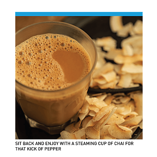 BLUFF Roasted Coconut Chips - Slightly Salted, 30 g  