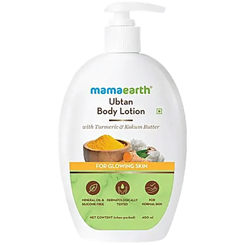Mamaearth Ubtan Body Lotion, 400 ml  Mineral Oil & Silicone Free