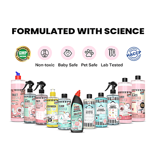 Sovi Eco-Friendly Scented Glass Cleaner - Dust Repellent Formula, Stardust, 500 ml  Eco Friendly, Safe for babies & pets