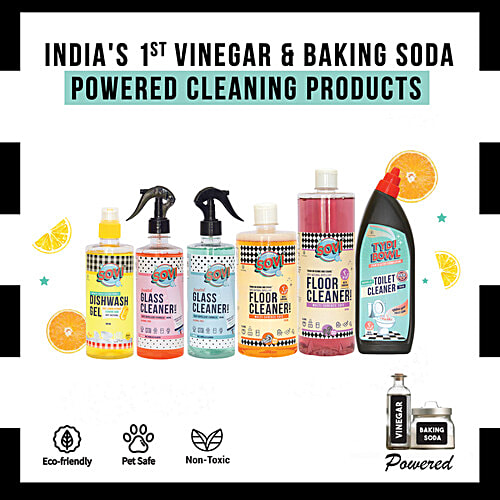 Sovi Eco-Friendly Scented Glass Cleaner - Dust Repellent Formula, Stardust, 500 ml  Eco Friendly, Safe for babies & pets