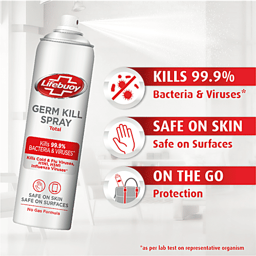 Buy Lifebuoy Germ Protection Spray Total Kills 99.9 Bacteria
