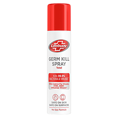 Lifebuoy Germ Protection Spray Total - Kills 99.9% Bacteria & Viruses, 85 ml  