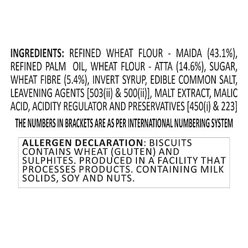 Americana Digestive Biscuits - Premium, Rich In Fibre & Nutrients, Healthy, 67.5 g  