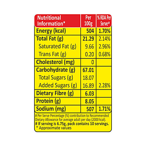 Americana Digestive Biscuits - Premium, Rich In Fibre & Nutrients, Healthy, 67.5 g  