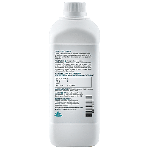 The Better Home Eco Friendly Floor Cleaner, 500 ml  