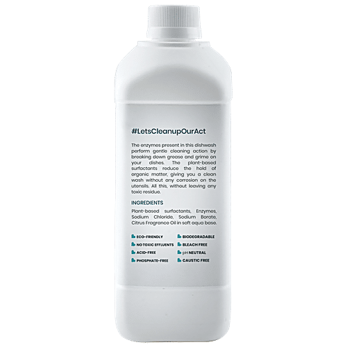 The Better Home Eco Friendly Dishwash Liquid, 500 ml  