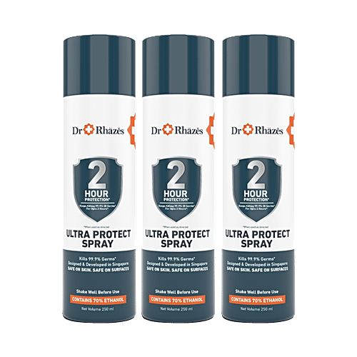 Dr Rhazes Ultra Protect Spray, 250 ml (Pack of 3) 