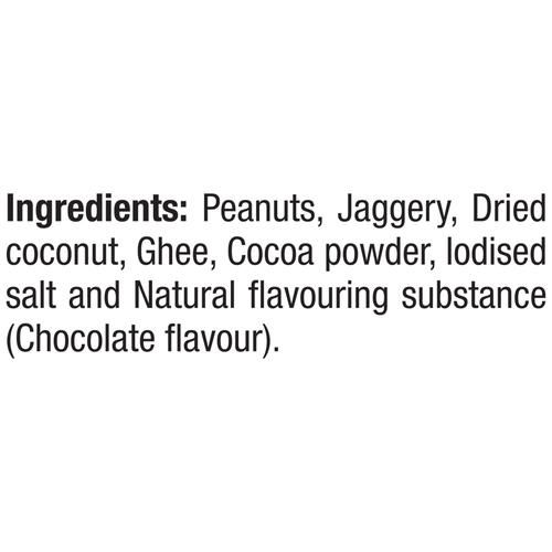 IndiSecrets Chocolate Peanut Chikkis, 100 g (4 x 25 g each) 