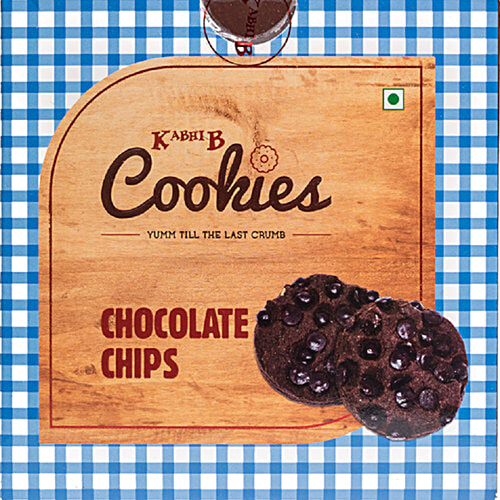 Kabhi B Rich Chocolate Chip Cookies, 200 g PACKET 