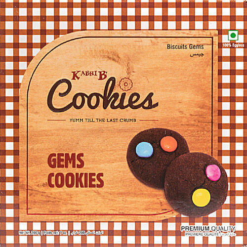 Kabhi B Gems Cookies, 200 g PACKET 