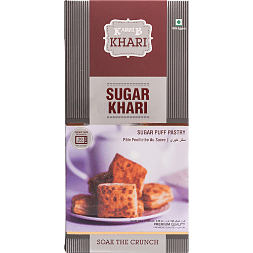 KABHI B Premium Sugar Khari, 150 g  Zero Trans Fat, Zero Cholesterol