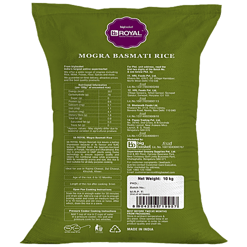 Buy BB Royal Basmati Rice Mogra Broken Tukda Online at Best Price of