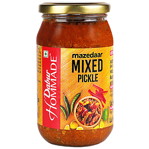 Dabur Hommade Mazedaar Mixed Pickle, 400 g