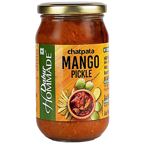 Dabur Hommade Mango Pickle, 400 g  