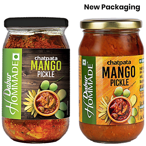Dabur Hommade Mango Pickle, 400 g  