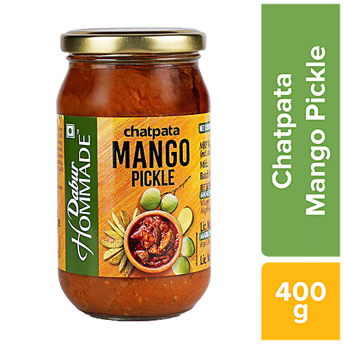 Dabur Hommade Mango Pickle, 400 g  