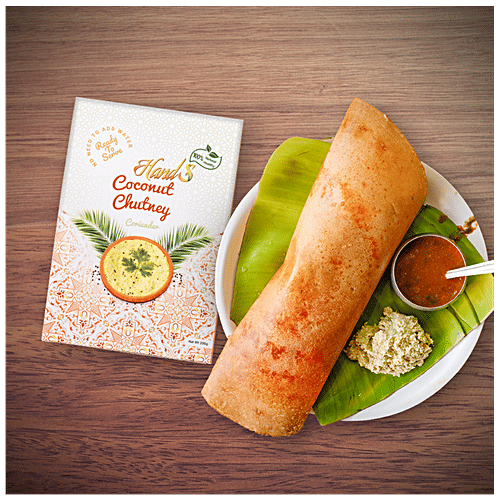 Buy HandS Coriander Coconut Chutney Natural & Real Taste Online at Best Price of Rs 135