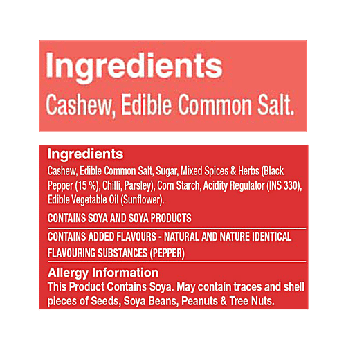 Cornitos Indie Nuts, 800 g (Pack of 4) 