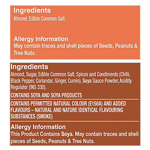 Cornitos Indie Nuts, 800 g (Pack of 4) 