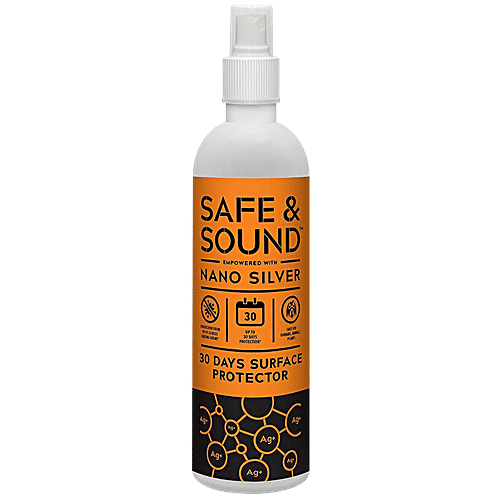 SAFE & SOUND 30 Days Surface Protector With Nano Silver, 100 ml  