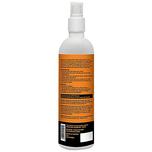 SAFE & SOUND 30 Days Surface Protector With Nano Silver, 200 ml  