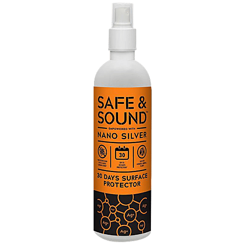 SAFE & SOUND 30 Days Surface Protector With Nano Silver, 200 ml  