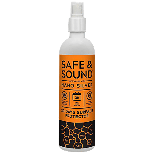 SAFE & SOUND 30 Days Surface Protector With Nano Silver, 400 ml  