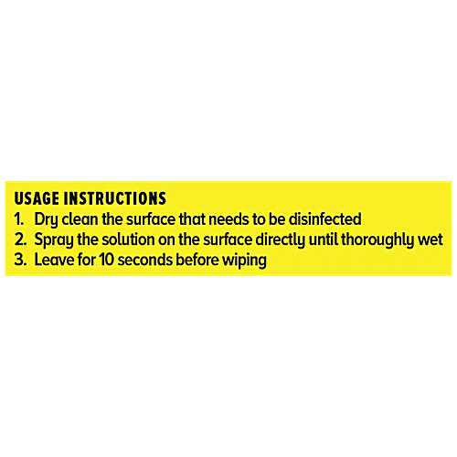 SAFE & SOUND 24 Hrs Surface Disinfectant With Nano Silver, 200 ml  