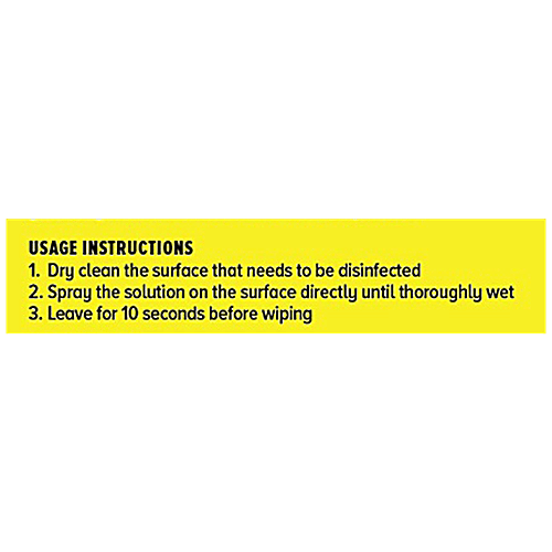 SAFE & SOUND 24 Hrs Surface Disinfectant With Nano Silver, 400 ml  