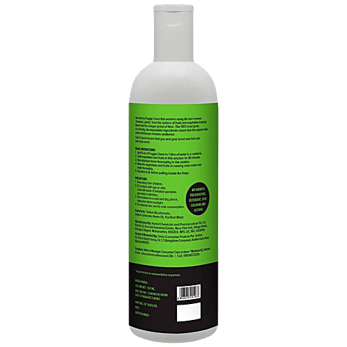 SAFE & SOUND 30 Minutes Fruggie Clean With Neem Oil, 500 ml  