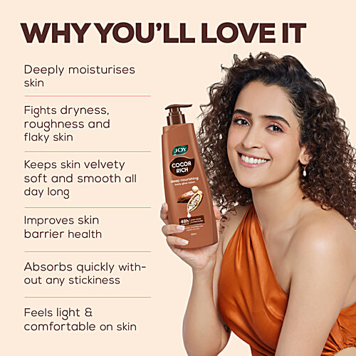 Joy Cocoa Rich Body Lotion, 400 ml  