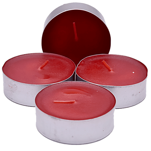 Buy Dia Craft Tealight candle Red, 24hour Online at Best Price of Rs