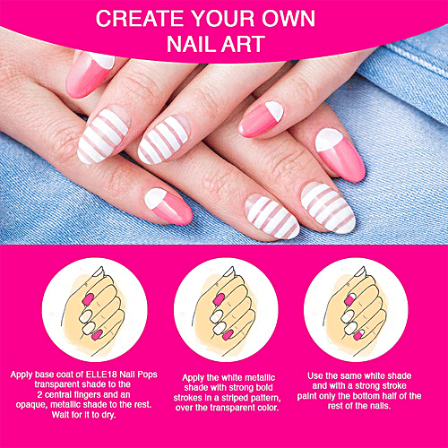 Elle 18 Nail Pops Nail Color, 5 ml  