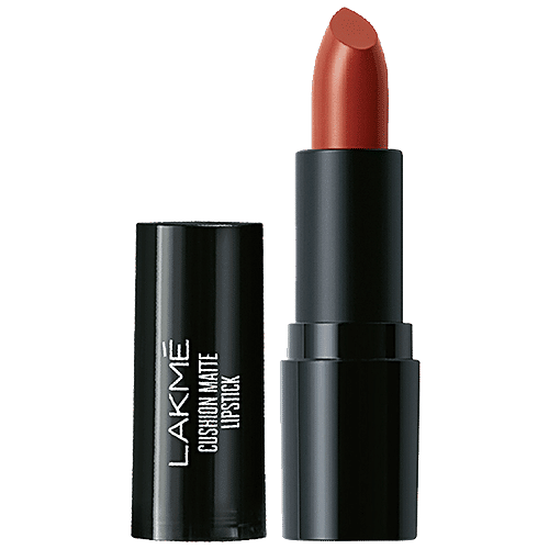Lakme Cushion Matte Lipstick, 4.5 g Red Ruby 