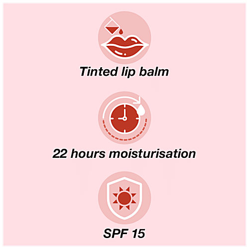 Lakme Lip Love Gelato Chapstick, 4.5 g Raspberry 