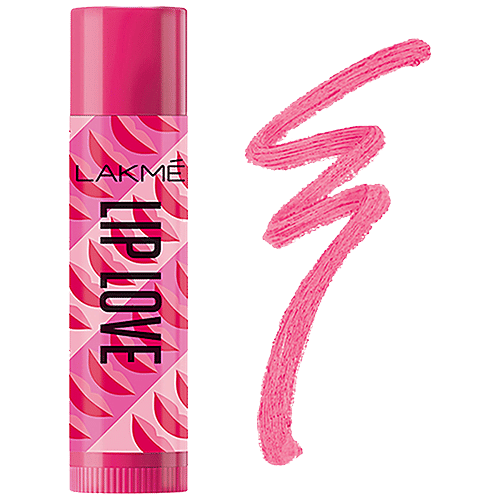 Lakme Lip Love Gelato Chapstick, 4.5 g Bubblegum