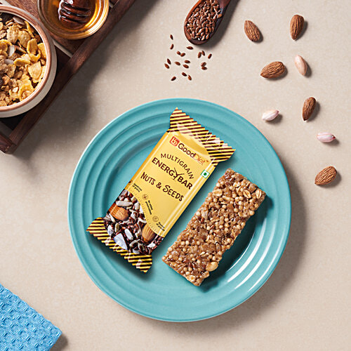 Buy GoodDiet Multigrain Energy Bar Nuts & Seeds Online at Best Price of