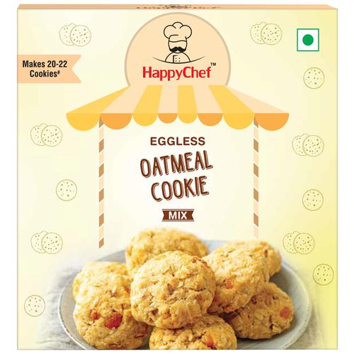 HappyChef Eggless Oatmeal Cookie Mix, 300 g  