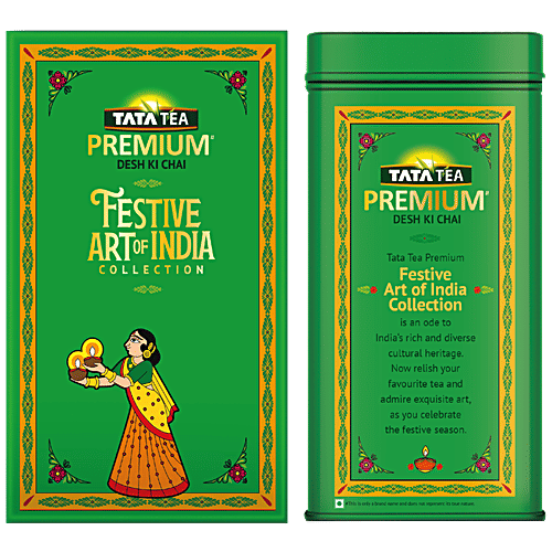 Tata Tea Premium Desh Ki Chai, 250 g  Art Of India Collection, Pattachitra Painting, East