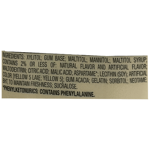 Ice Breakers Ice Cubes Cool Lemon, 91 g Polypack Long Lasting Flavor