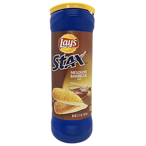 Lay's Stax Mesquite Barbecue, 156 g Can 