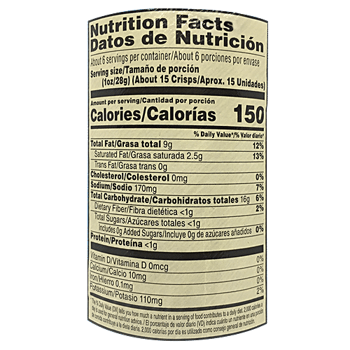 Pringles Cheddar Sour Cream - Imported, 158 g Can 