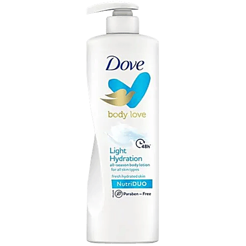 Dove Nourising Body Care Light Hydration Body Lotion - For Normal Skin, 400 ml  