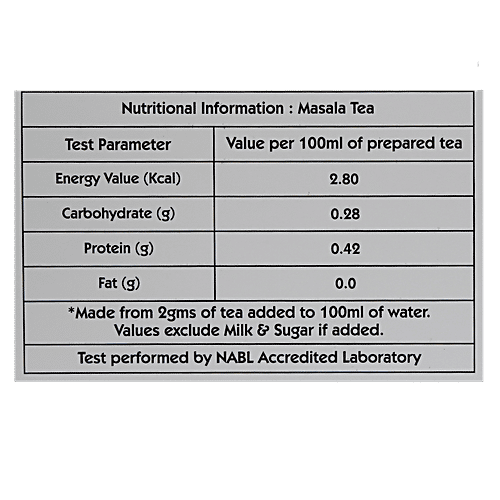 Karma Kettle Masala Tea - Unbleached & Staple-Free Teabags, 200 g (100 Bags x 2 g each) Zero Fat, Staple-Free