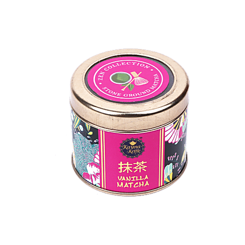 Buy Karma Kettle Vanilla Matcha Green Tea Powder Online at Best Price
