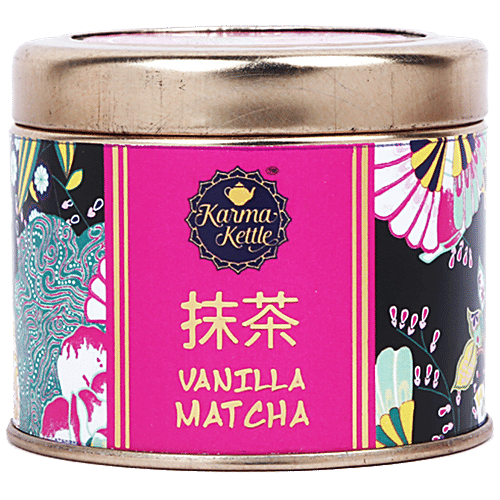 Buy Karma Kettle Vanilla Matcha Green Tea Powder Online at Best Price