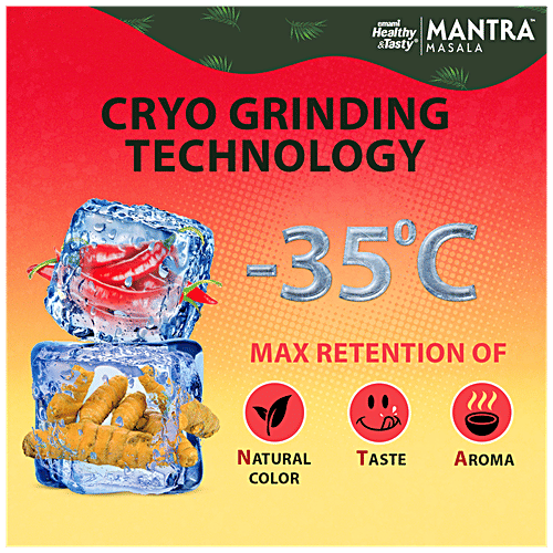 Emami Healthy & Tasty Mantra Mirch Powder /Red Chilli Powder, 100 g Pouch Natural, No Added Colour & Preservatives