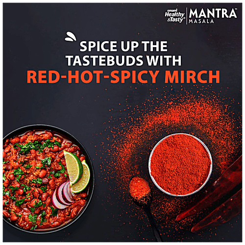 Emami Healthy & Tasty Mantra Mirch Powder /Red Chilli Powder, 100 g Pouch Natural, No Added Colour & Preservatives